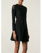 Valentino Butterfly Cut Out Dress - Lyst