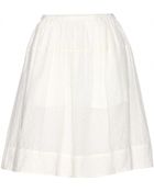 Marc Jacobs Eyelet-Cotton Skirt - Lyst