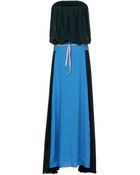 Pinko Long Dress - Lyst