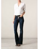 Michael Michael Kors Flared Jeans - Lyst