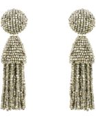 Oscar de la Renta Classic Short Tassel Earrings - Lyst