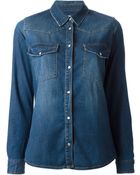Pinko Denim Shirt - Lyst