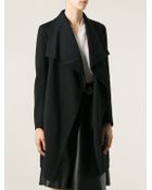Donna Karan New York Waterfall Coat - Lyst