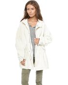 Nili Lotan Hooded Anorak - White - Lyst