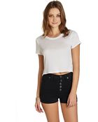 BCBGeneration Baby Tee - Lyst