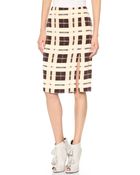 By Malene Birger Costanza Pencil Skirt - Deep Plum - Lyst