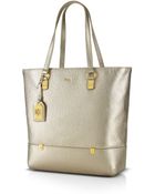 Lauren by Ralph Lauren Tote - Morrison Metallic - Lyst