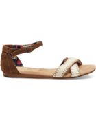 Toms Natural Canvas Festival Women'S Correa Sandals - Lyst