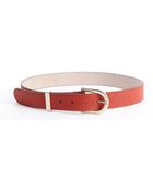 Gucci Red Diamante Leather Belt - Lyst