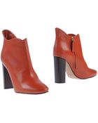 Chloé Ankle Boots - Lyst