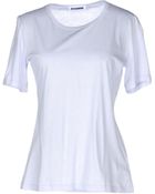 Jil Sander Short Sleeve Tshirt - Lyst