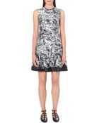Erdem Silk-satin Printed Dress - Lyst