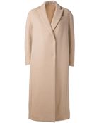 Brunello Cucinelli Long Coat - Lyst