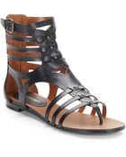 Enzo Angiolini Makayla Leather Gladiator Sandals - Lyst