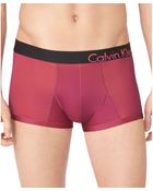 Calvin Klein Mens Bold Micro Lowrise Trunks - Lyst