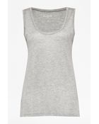 French Connection Candy Jersey Classic Vest - Lyst