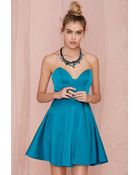 Nasty Gal Keepsake Stolen Hearts Fit & Flare Dress - Lyst
