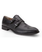 Vince Camuto Black Tedesco Monk Strap Loafers - Lyst