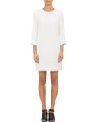 Vince Snakeskin Jacquard Shift Dress - Lyst