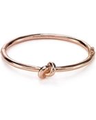 Kate Spade Sailors Knot Hinge Bangle - Lyst