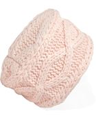 Forever 21 Cable Knit Headband - Lyst