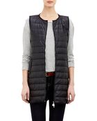 Moncler Channel-Quilted Down Merc Vest - Lyst