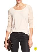 Banana Republic Factory Baseball Tee - Lyst