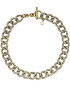 Michael Kors Pavé Chain-Link Necklace - Lyst