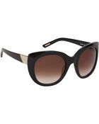 Nina Ricci Oversize Cat-Eye Sunglasses - Lyst