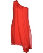 Bgn Short Dress - Lyst