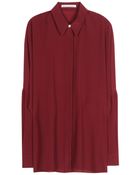 Acne Studios Jetson Silk Blouse - Lyst