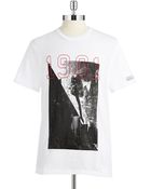 Guess Year Graphic Tee - Lyst