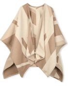 Johnstons Wool and Cashmere-blend Poncho - Lyst