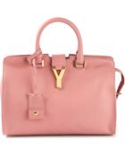 Saint Laurent Small 'Classic Cabas Y' Tote - Lyst
