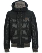 Dolce & Gabbana Hooded Padded Jacket - Lyst