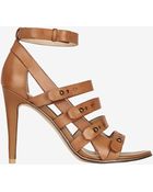 French Connection Nolinda Studded Leather Heels - Lyst