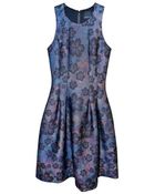 Cynthia Rowley Bonded Seamed Waist Dress - Lyst