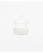 Zara Top with Thin Shoulder Straps - Lyst