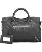 Balenciaga Giant 12 Nickel City Bag - Lyst