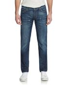 Dolce & Gabbana Whiskered Straight-Leg Jeans - Lyst