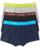 Calvin Klein Cotton Stretch Low Rise Trunks 3 Pack - Lyst