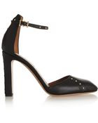 Valentino Studded Leather Pumps - Lyst