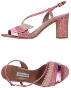 Tabitha Simmons Sandals - Lyst