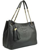 Tory Burch Thea Slouchy Shoulder Chain Tote - Lyst