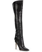 Via Spiga Femke Leather Thigh-High Boots - Lyst