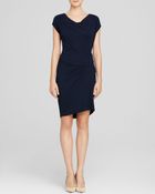 Elie Tahari Vala Cowl Neck Dress - Lyst