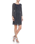 Alice + Olivia Riska Embellished Boatneck Dress - Lyst