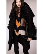 Burberry Oversize Wool Cashmere Duffle Coat - Lyst