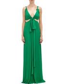 Thakoon Knotted Cutout Gown - Lyst