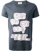Acne Studios 'Standard Bubble' T-Shirt - Lyst